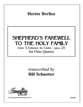 Shepherd's Farewell to the Holy Family Flute Quartet cover